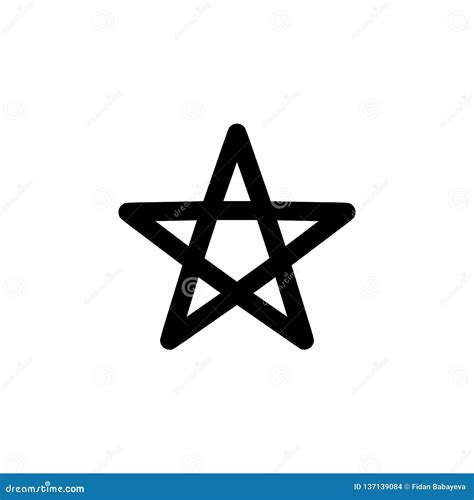 Religion Symbol, Wicca Icon. Element of Religion Symbol Illustration