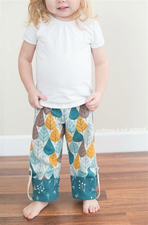 Pj Pant Tutorial For Birch Fabrics With Free One Size Pattern