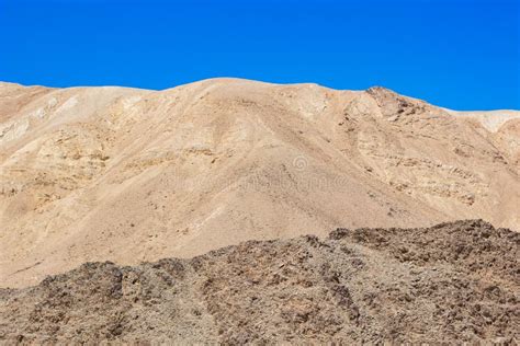 Desert Dry Wasteland Sand Stone Ground Of Rocky Mountains Background