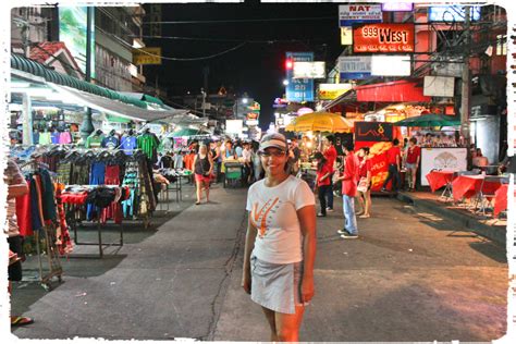 Caminando La Khao San Road En Bangkok Tailandia