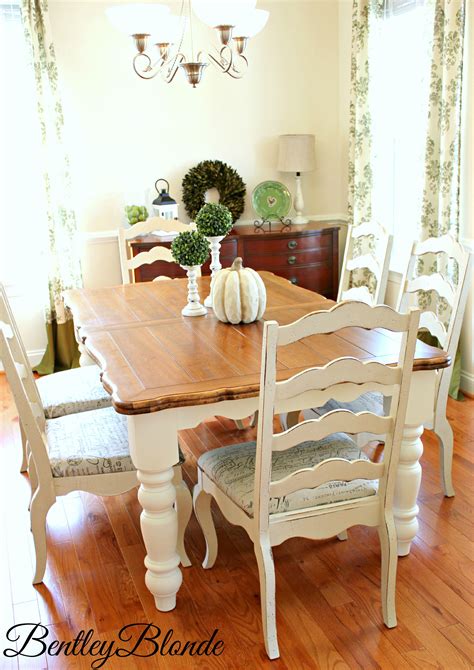 Farmhouse Table With Annie Sloan Chalk Paint Dining Set Makeover