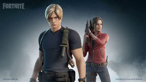 Chris Redfield Jill Valentine Albert Wesker Resident Evil Hd Fortnite