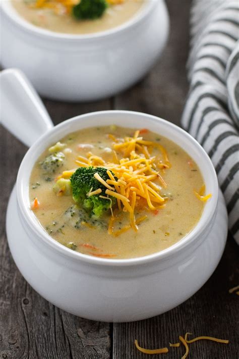 Creamy Broccoli Cheese Soup Recipe Little Spice Jar