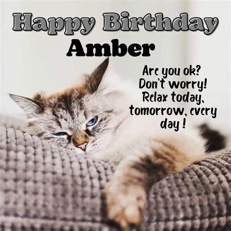 Happy Birthday Amber Images And Funny Cards