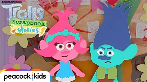 branch and poppy s bunker makeover trolls scrapbook stories youtube
