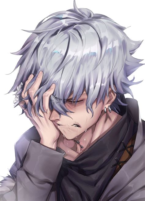 32 Sad Anime Boy Crying Wallpaper
