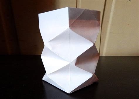 Origami Bild Origami Tischlicht Anleitung