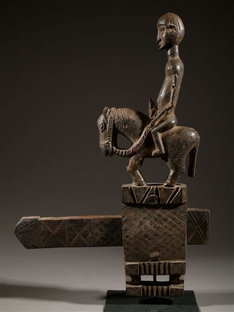 Africa Doorlock From The Dogon People Of Mali Carved Wood Ca