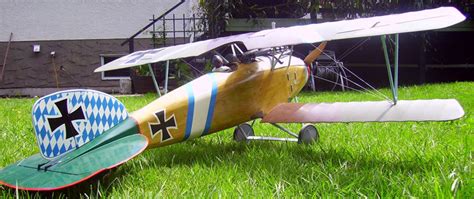 Albatros Diii N198 Sport 16 Scale Ww1 German Fighter Model Airplane Kit