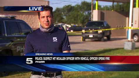 Mcallen Police Officer Opens Fire After Suspect Hits Another Officer