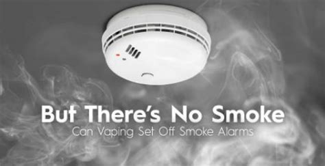 However, it is not completely unknown and various stories in recent years have emerged where vaping near an ionized smoke detector has indeed set it off. Will Your E-Cigarette Set Off Smoke Alarms?