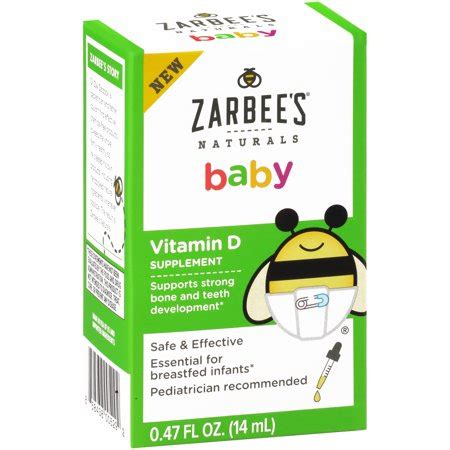 Momjunction tells you about vitamin d benefits, food sources and effects of its it is mandatory for all the babies to receive vitamin d supplement from birth to 12 months. Zarbee's® Naturals Baby Vitamin D Supplement .47 fl. oz ...