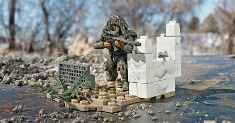 Call Of Duty Ghillie Suit Sniper Mega Construx