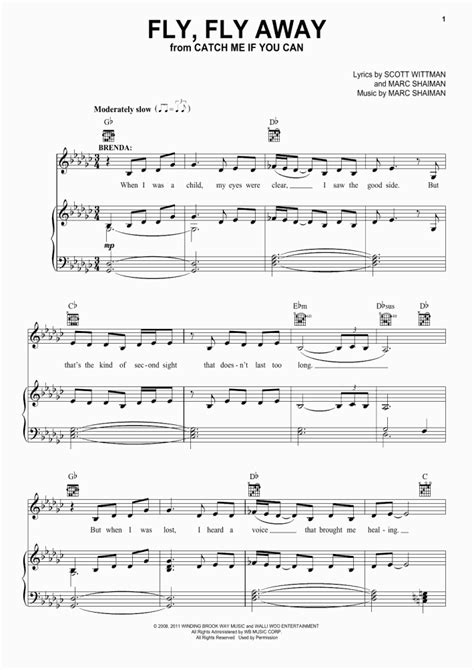 Ill Fly Away Piano Sheet Music Easy Fly Away Music Ll Guitar Tabs