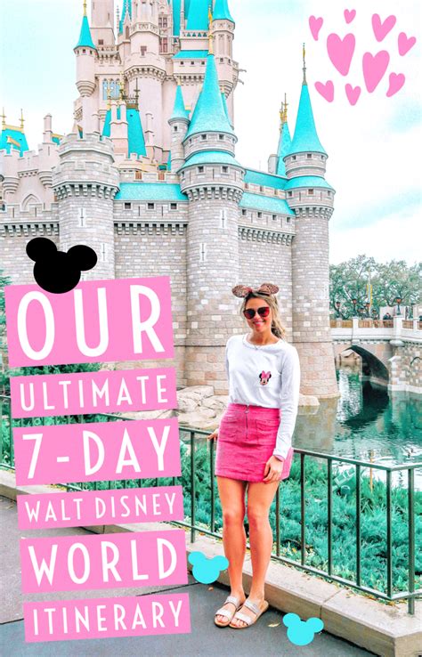 The Ultimate Seven Day Walt Disney World Itinerary 🥨 Simply Taralynn