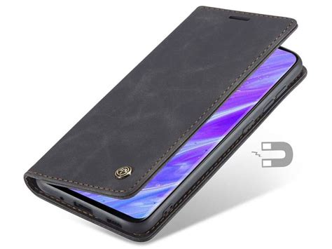 Samsung galaxy s20 android smartphone. CaseMe Vintage Book Case Zwart Samsung Galaxy S20+ hoes