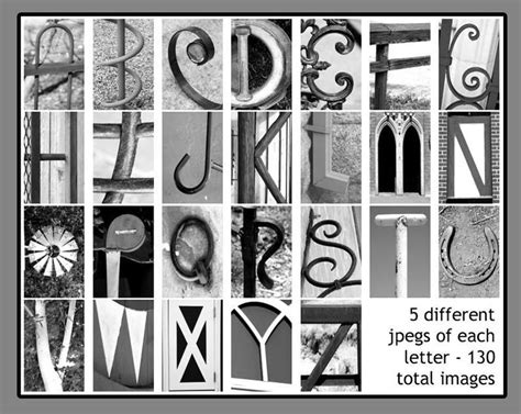Alphabet Photography Letter Art Photography Alphabet Photography Letters