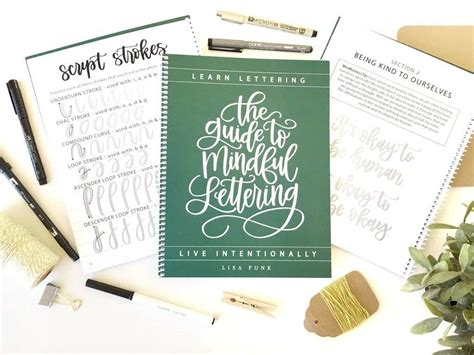 The Guide To Mindful Lettering Lettering Hand Lettering Mindfulness