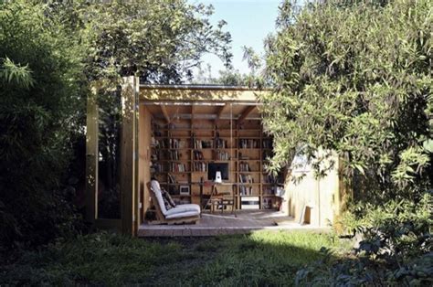 Whimsical Backyard Office Cabinwork Shed In London