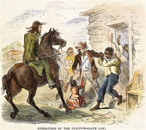 Fugitive Slave Act Photograph By Granger