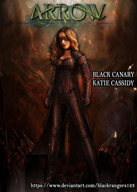 Black Canary Katie Cassidy By Blackrangers123 On Deviantart