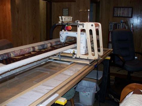 Pvc pipes from the plumbing department can be used to create a sturdy, durable quilt frame. hitsewing.com | Diy quilting frame, Quilting machine frame, Quilts