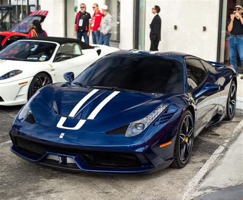 458 Speciale Blue