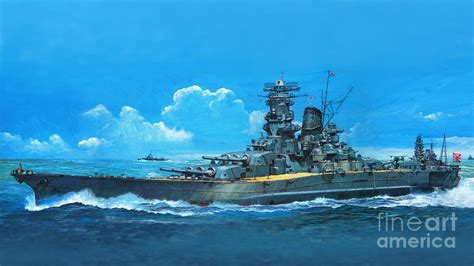 Japanese Battleship Yamato 10k Ultra Hd Photograph By Hi Res Fine Art