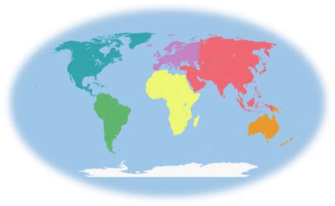 Introduction To Continents And Countries For Preschool And Kindergarten