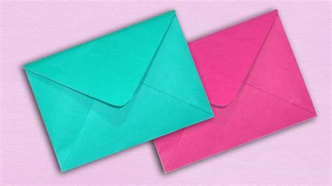 Paper Envelope Making Without Glue Or Tape Diy Easy Origami Envelope