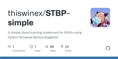 Github Thiswinexstbp Simple A Simple Direct Training Implement For