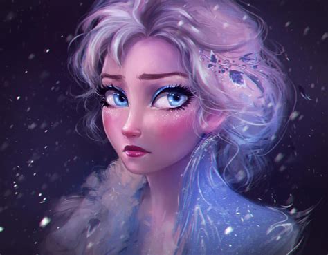 Elsa By Indicreates On Deviantart Disney Art Disney Princess Wallpaper Frozen Art