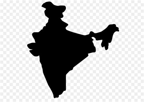 India Map Silhouette At Getdrawings Free Download