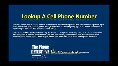 Lookup A Cell Phone Number Beginners Guide On How To Use This Type Of