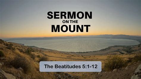 The Sermon On The Mount 1 The Beatitudes Shiloh Church