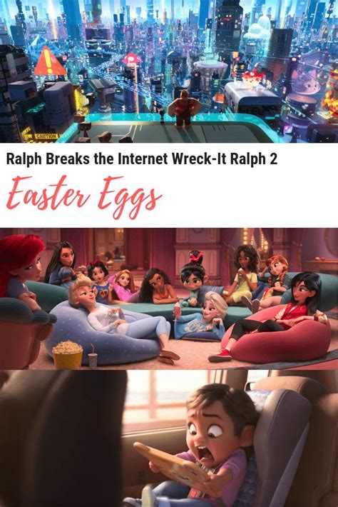 Ralph Breaks The Internet Easter Eggs Disney Easter Eggs Disney