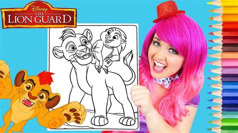 Lion guard coloring pages rafiki maybe you also like coloring pages are funny for all ages kids to develop focus, motor skills, creativity and color recognition. Coloring The Lion Guard Kion & Bunga Coloring Page Prismacolor Colored P... | Coloring pages ...