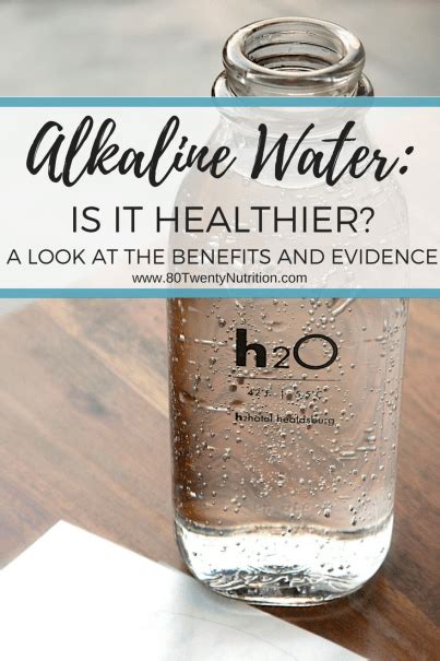 Alkaline Water Is It Healthier A Look At The Benefits And Evidence