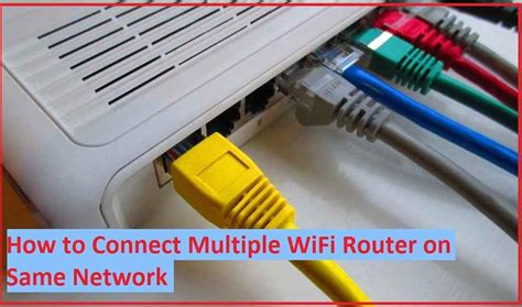How To Connect Two Routers On A Home Network Wired