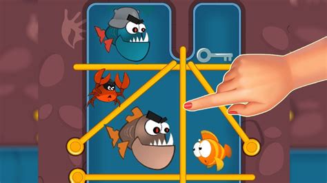 Save Our Fish Game Save The Fish Pull Pin Fishdom Puzzle Game Youtube
