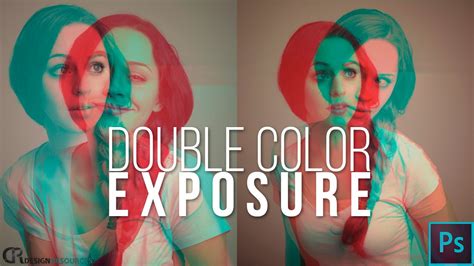 Double Color Exposure — Photoshop Tutorial Youtube