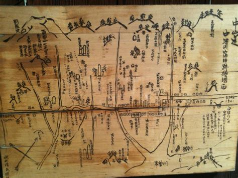 Note, the nakasendo route on this map is only approximate: Walking The Nakasendo - Nakatsugawa, Gifu - Japan Travel