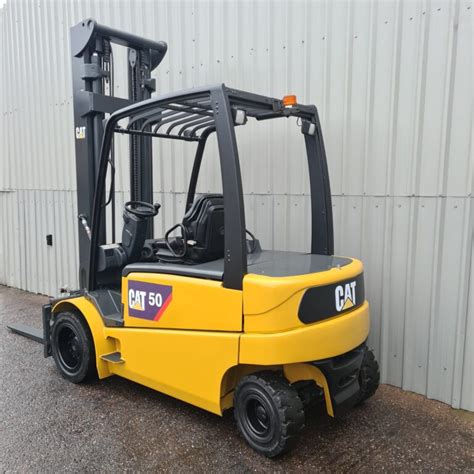 Cat Ep50 Used 4 Wheel Electric Forklift 3168