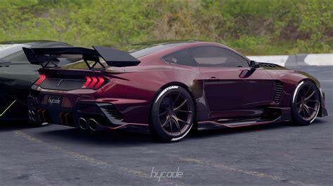 Ford Mustang Gt 2024 Custom Body Kit By Hycade Buy With Delivery