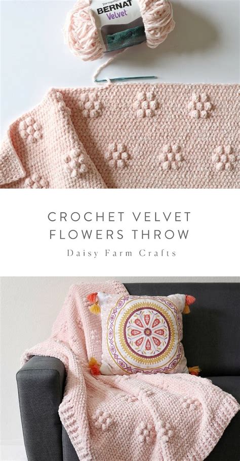 Daisy Farm Crafts Crochet Cushion Cover Crochet Crochet Projects