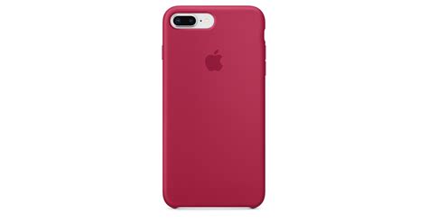 Iphone 8 Plus 7 Plus Silicone Case Rose Red Apple