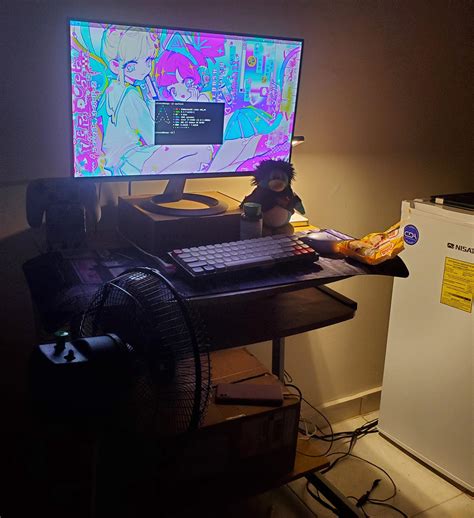 New Update Of My Lair Now With Linux And A Refrigerator R