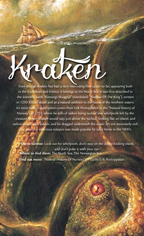 Scandinavian Folklore Kraken Folklore Legends And Myths