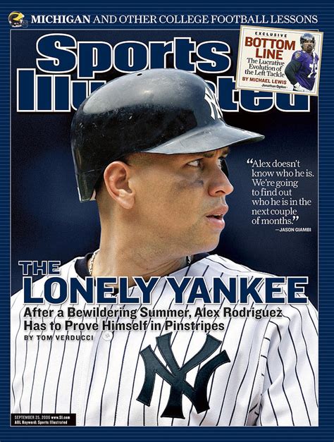 New York Yankees Alex Rodriguez Sports Illustrated Cover By Sports