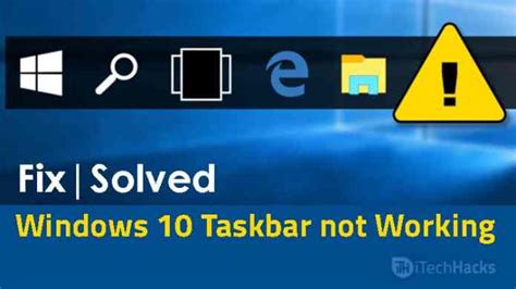How To Fix “windows 10 Taskbar Not Working” Guru Mobile Tips And Tricks